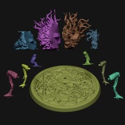 Shub-Niggurath, The Black Goat 3d model