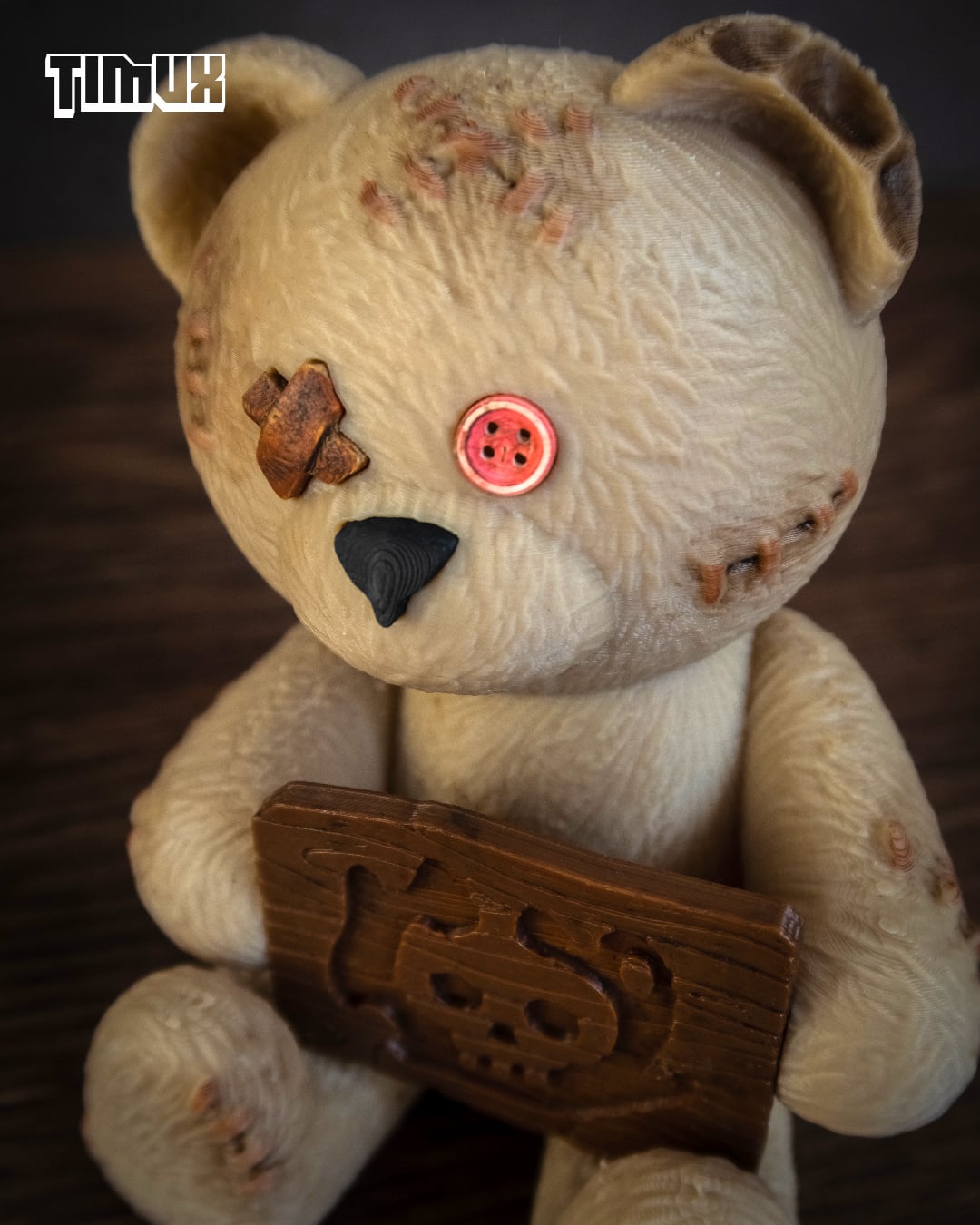 TEDDY BEAR ZOMBIE 3d model
