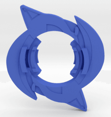 BEYBLADE SONIC GT | COMPLETE | SONIC THE HEDGEHOG SERIES 3d model