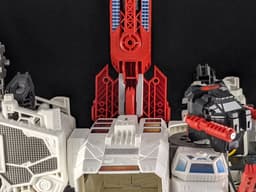 Transformers Generations Metroplex Rifle Handle retainer set 3d model
