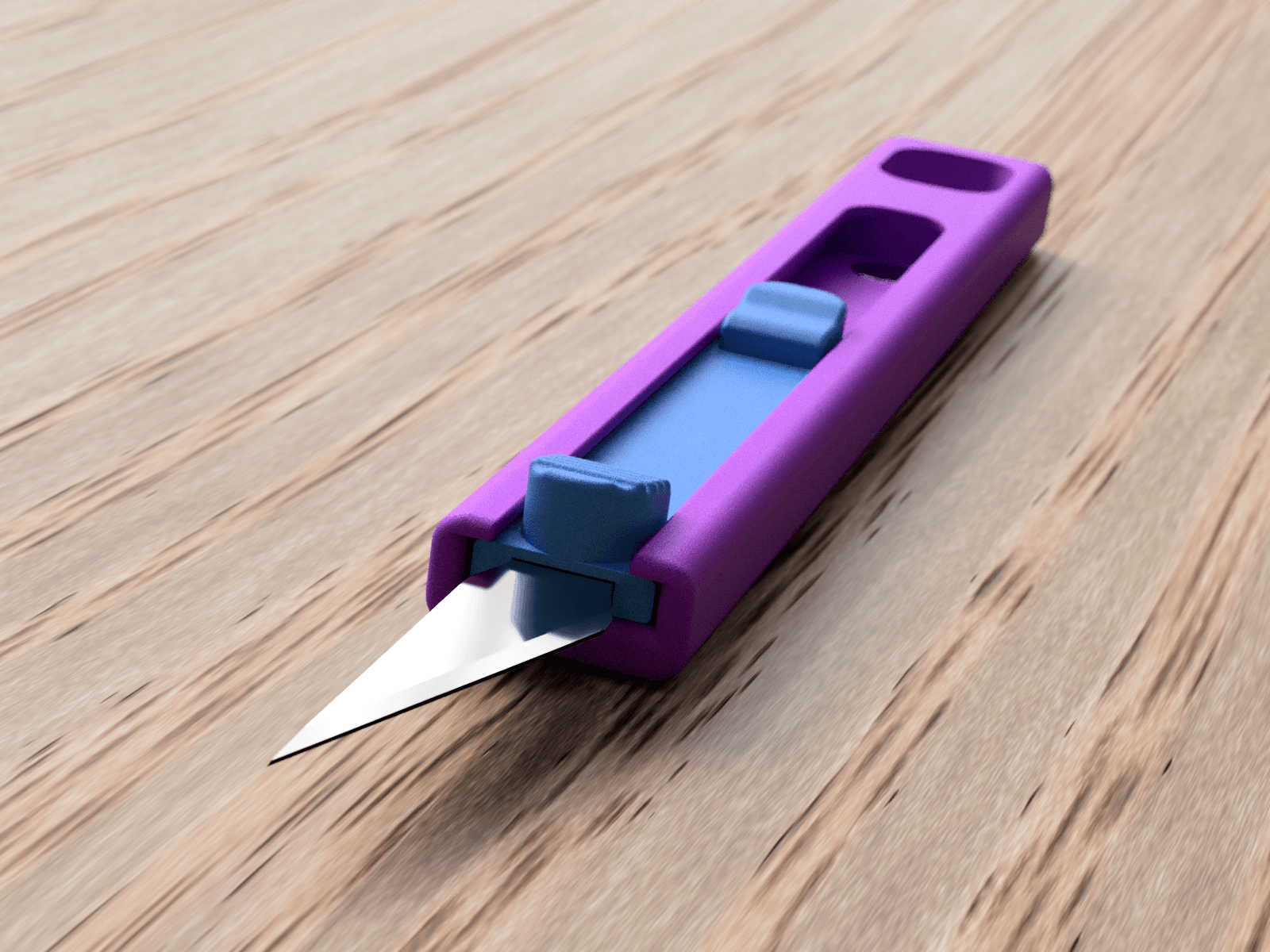 Exacto knife 3d model