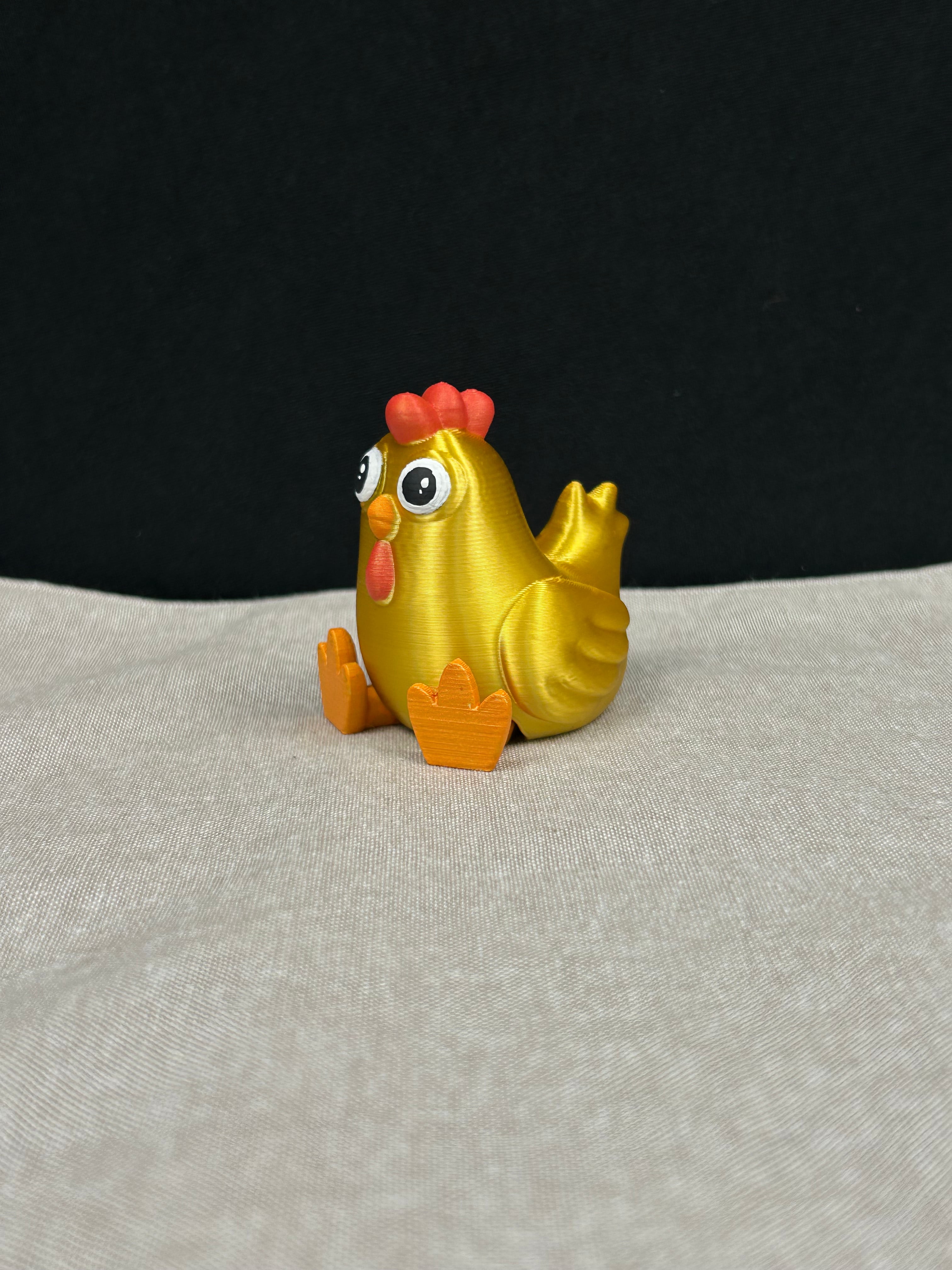Sit or Stand Chicken 3d model