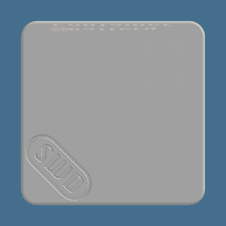 AA Battery container 3d model