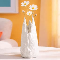 UNIQUE SCULPTURAL ORGANIC VASE 3d model