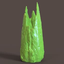 UNIQUE SCULPTURAL ORGANIC VASE 3d model