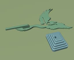 Ballet figure 3d model