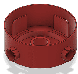 Parkside compressor filter housing 3d model