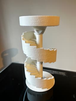 Dice Tower Castle Stairs 3d model