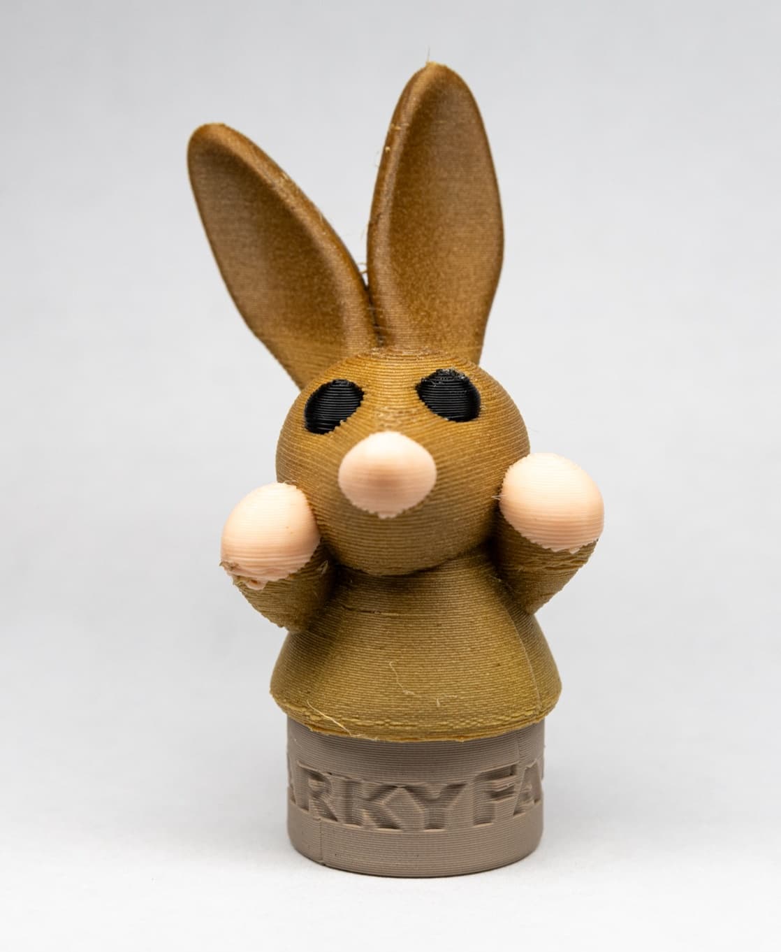 printed with hearthwood filament