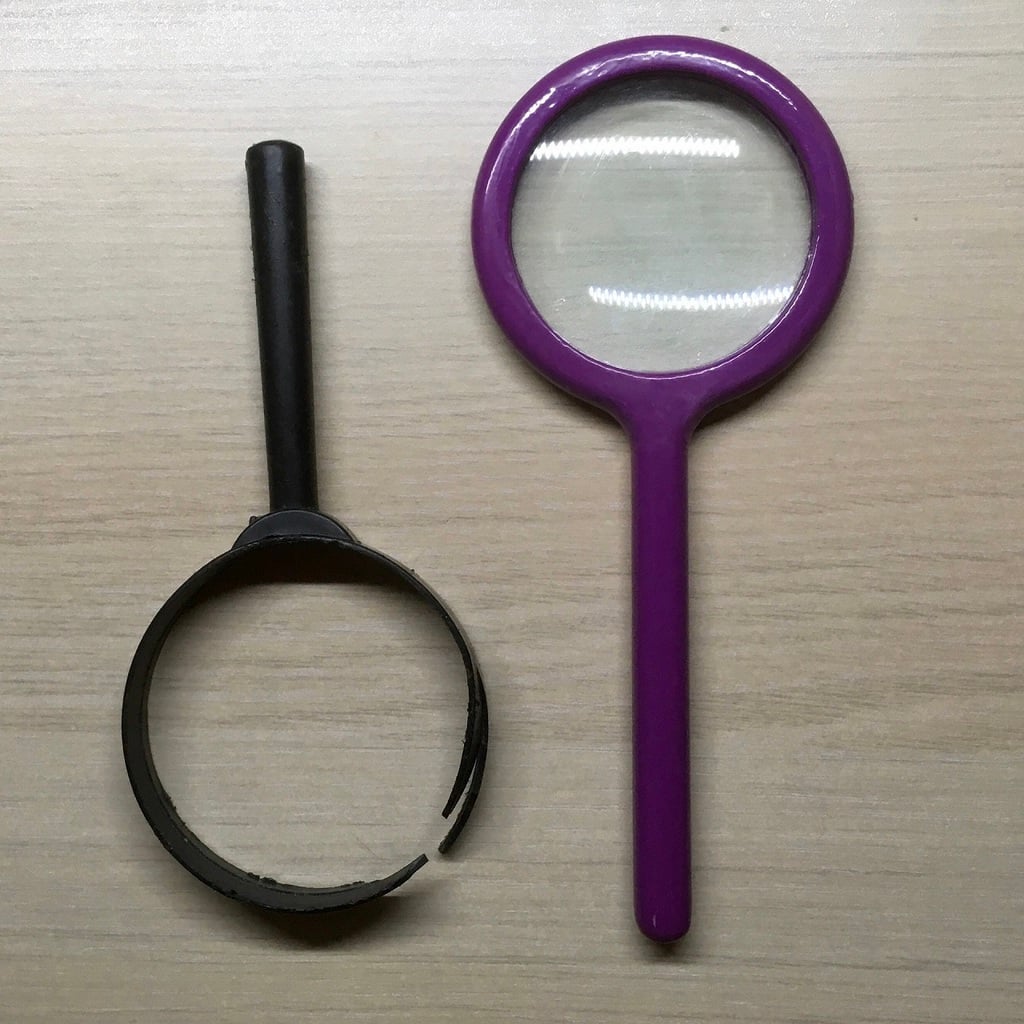 58mm magnifying glass 3d model