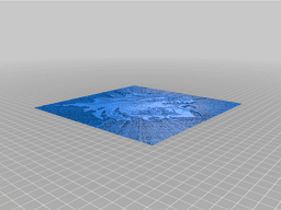 HueForge Blue dragon 2 3d model