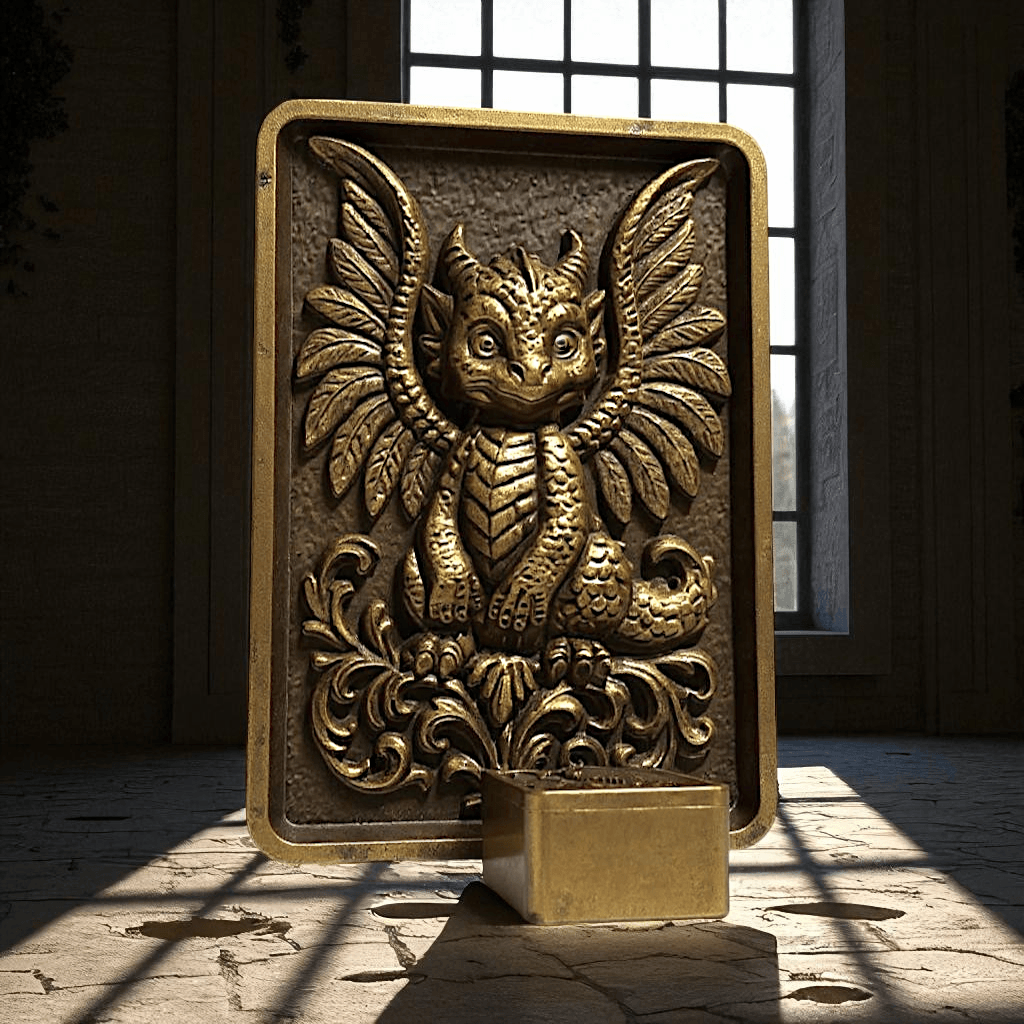 Baby Dragon Box 3d model