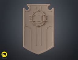 Dark Angels Storm Shield 3d model