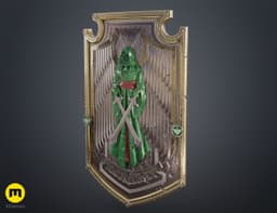 Dark Angels Storm Shield 3d model