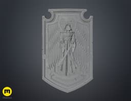 Dark Angels Storm Shield 3d model