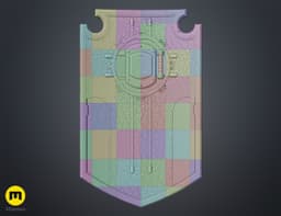 Dark Angels Storm Shield 3d model