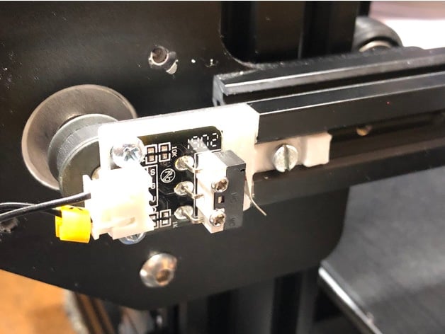 Ender 3 X Endstop Switch Slider 3d model