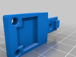 Ender 3 X Endstop Switch Slider 3d model