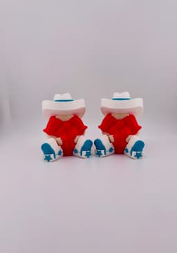 Cowboy Gnome 3d model