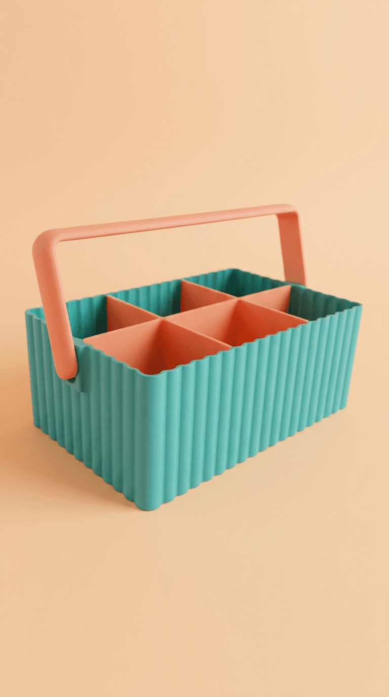 Color Pop Aura Basket 3d model