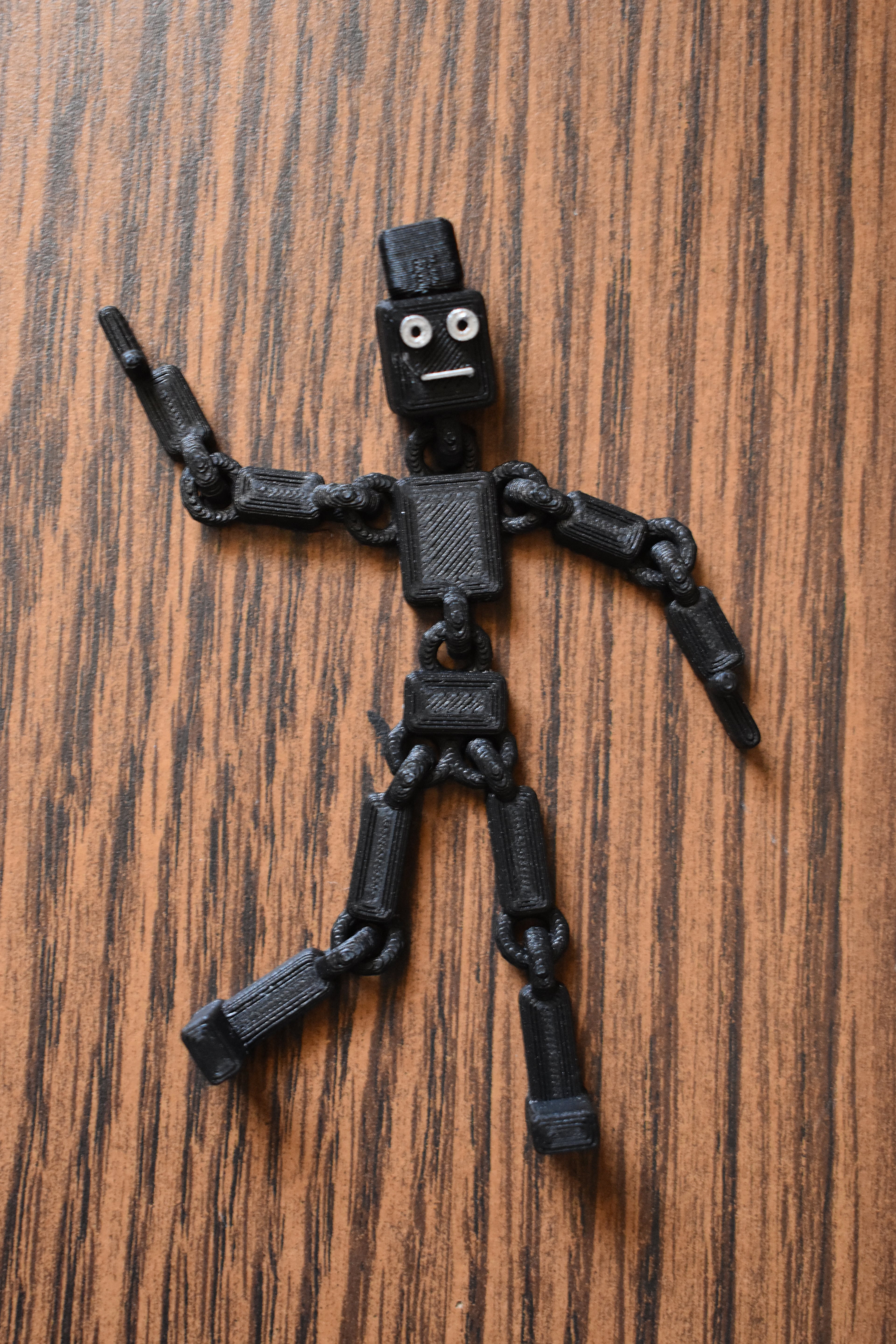 Print-In-Place Ragdoll Bot 3d model
