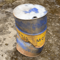 Crumpled Drum Barrel Scan 3d model