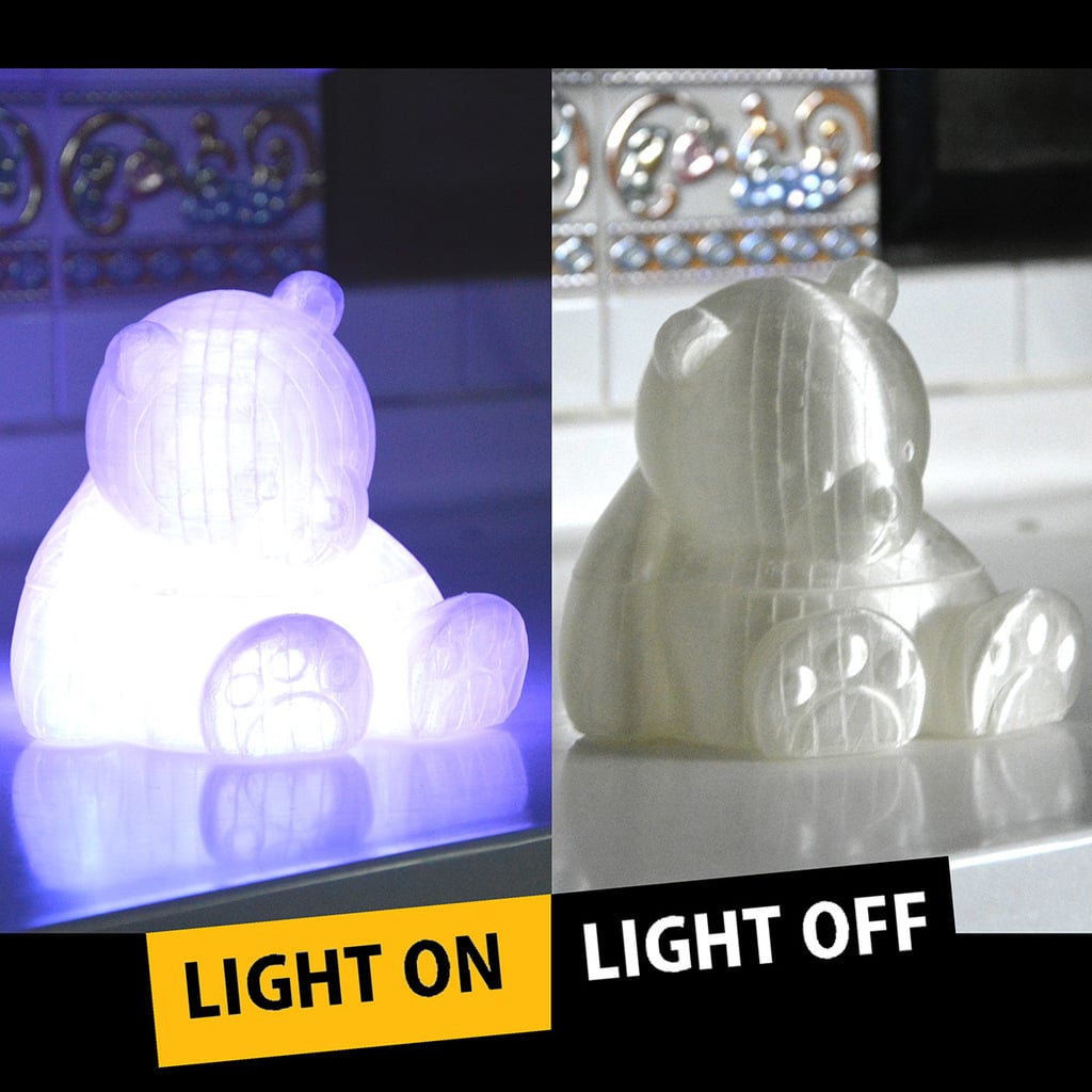 Sitting Bear lamp shade 3d model