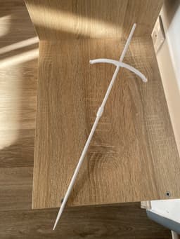 Flower support poles 3d model