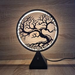 LED Ring Lamp 3d model