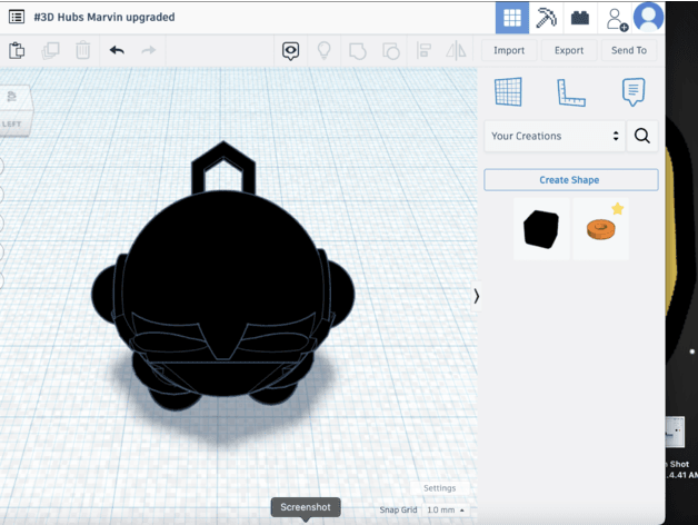 Marvin upgraded 3d model
