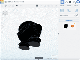 Marvin upgraded 3d model
