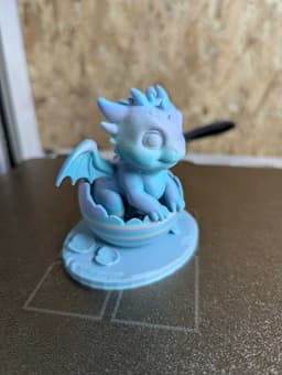 Hatching Cute Baby Dragon 3d model