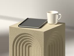 SIDE Collection - Fully 3D printed side table collection 3d model