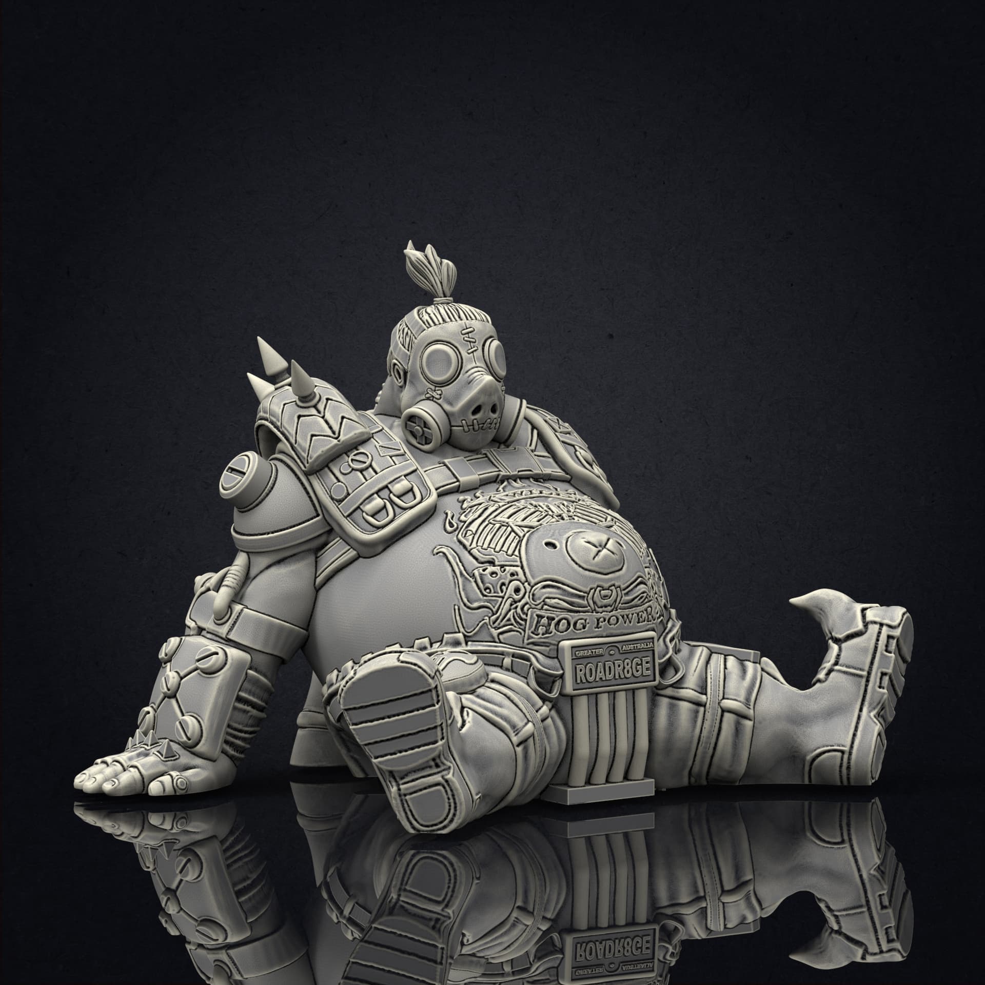 RoadHog - Overwatch 3d model