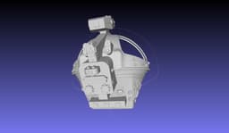 ALIEN Spacesuit Helmet Printable Replica 3d model