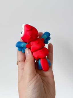 Macaw Flexi 3d model