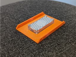 Google Coral TPU 2.5" drive mount 3d model