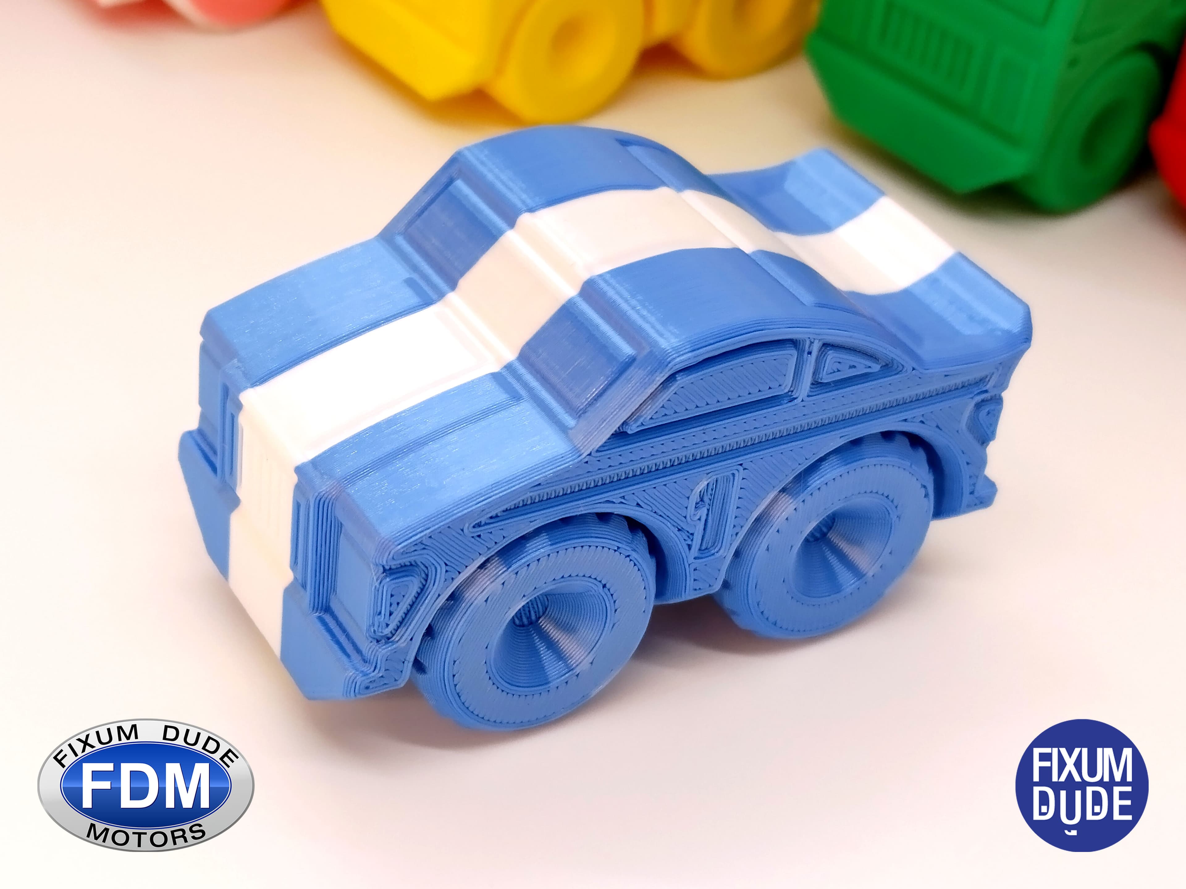 Fixum Dude Motors PiP Racecar 3d model