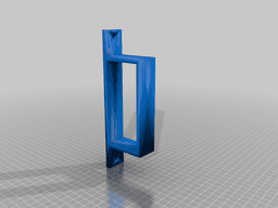 Kingroon KP3 power supply bracket 3d model