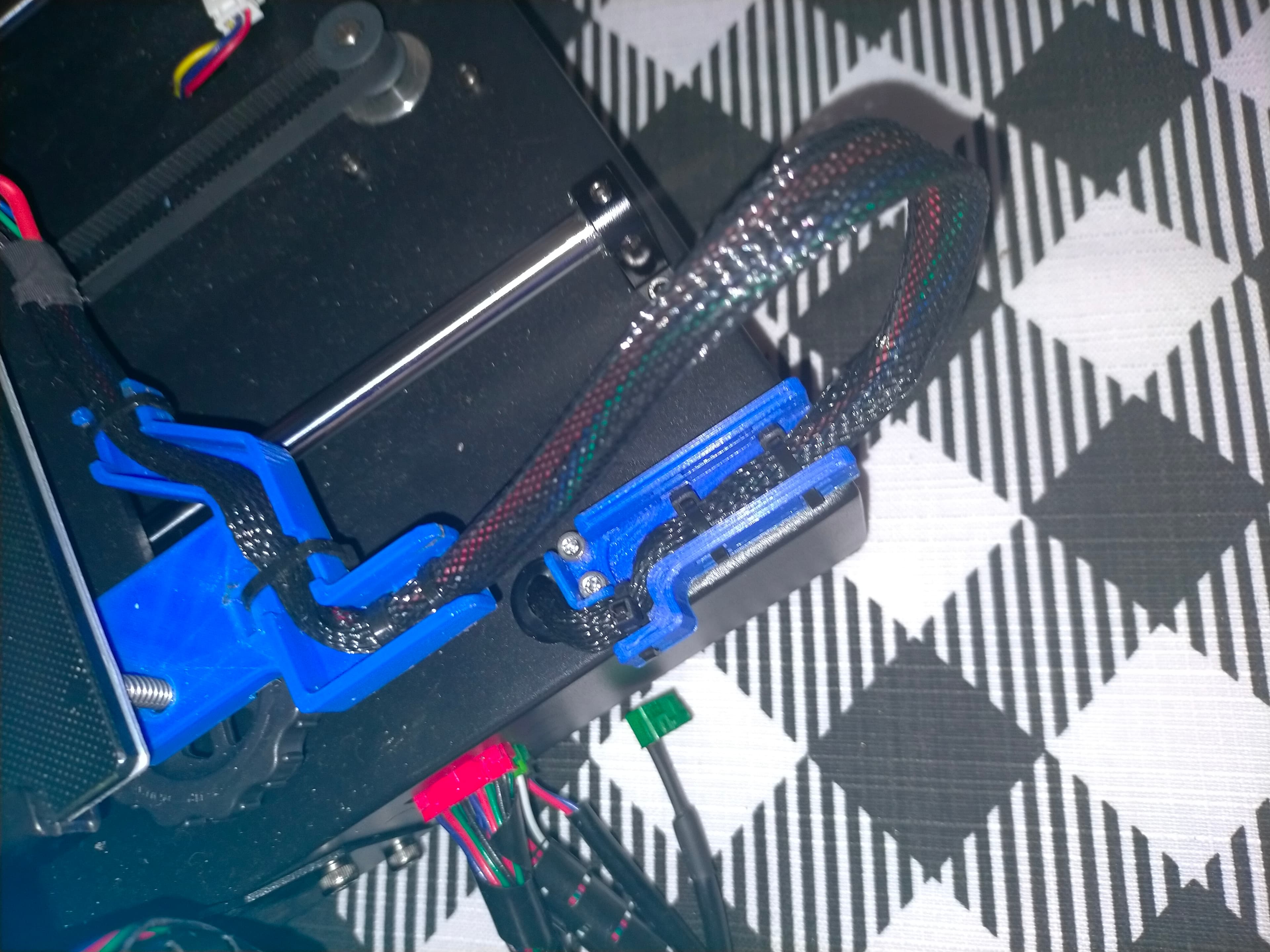 mega pro cable suport for printer base hot bed 3d model