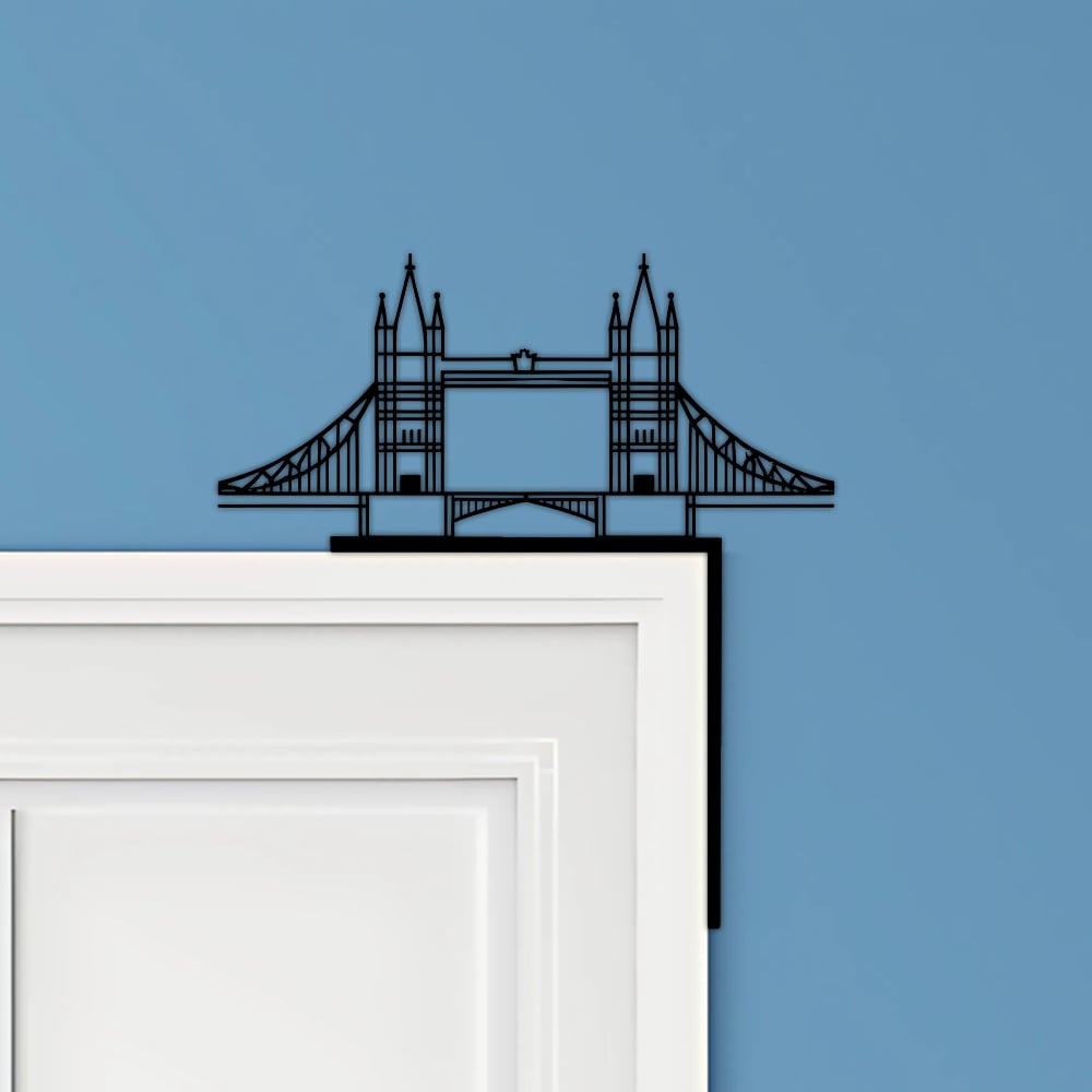 Bridge Door Corner Decor 3d model