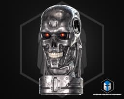 T-800 Skull - 3D Print Files 3d model
