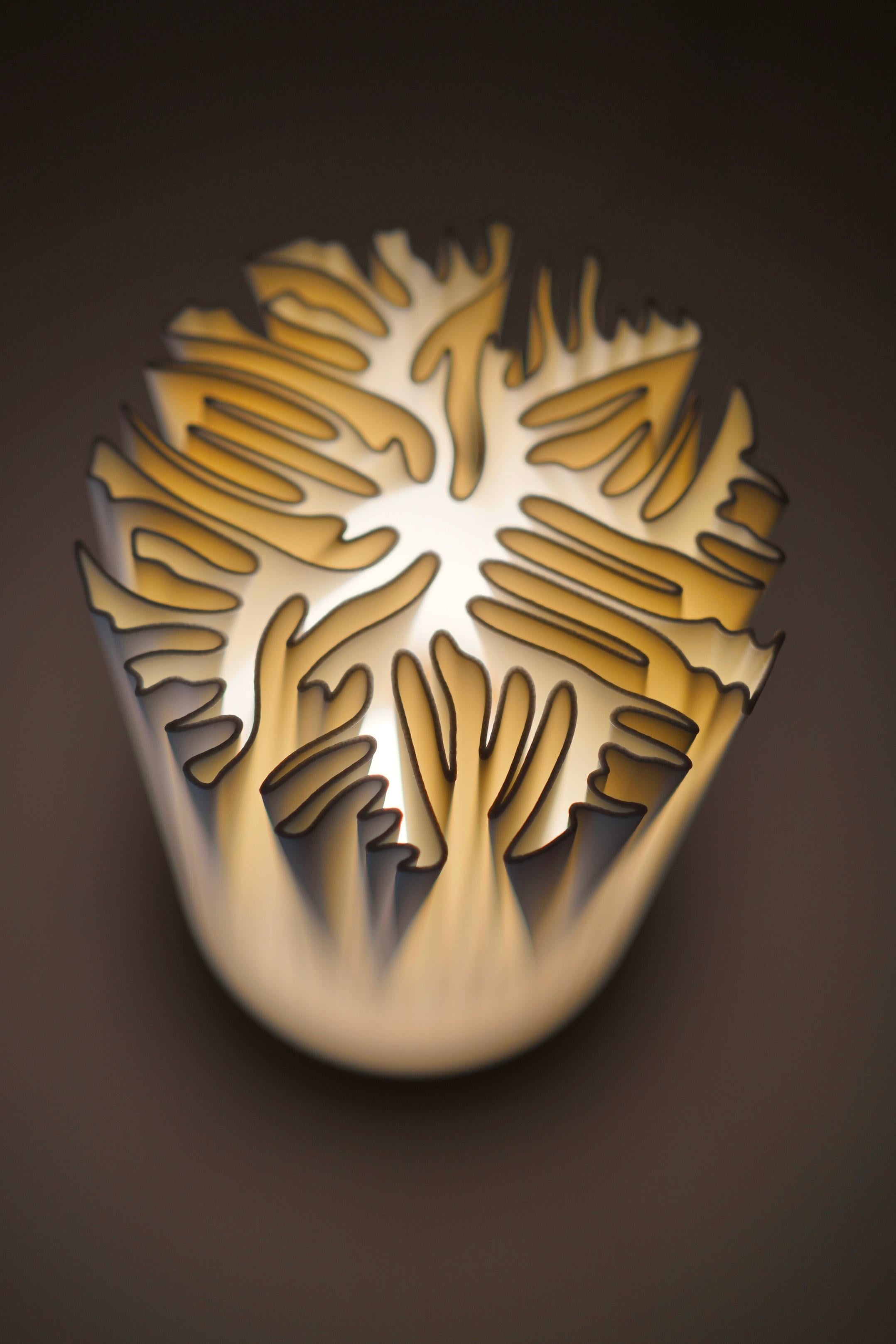 ORGANIS minimalist organic table lamp 3d model