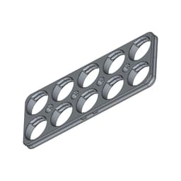 D-LOCK_PANEL.5X2-BLANK 3d model