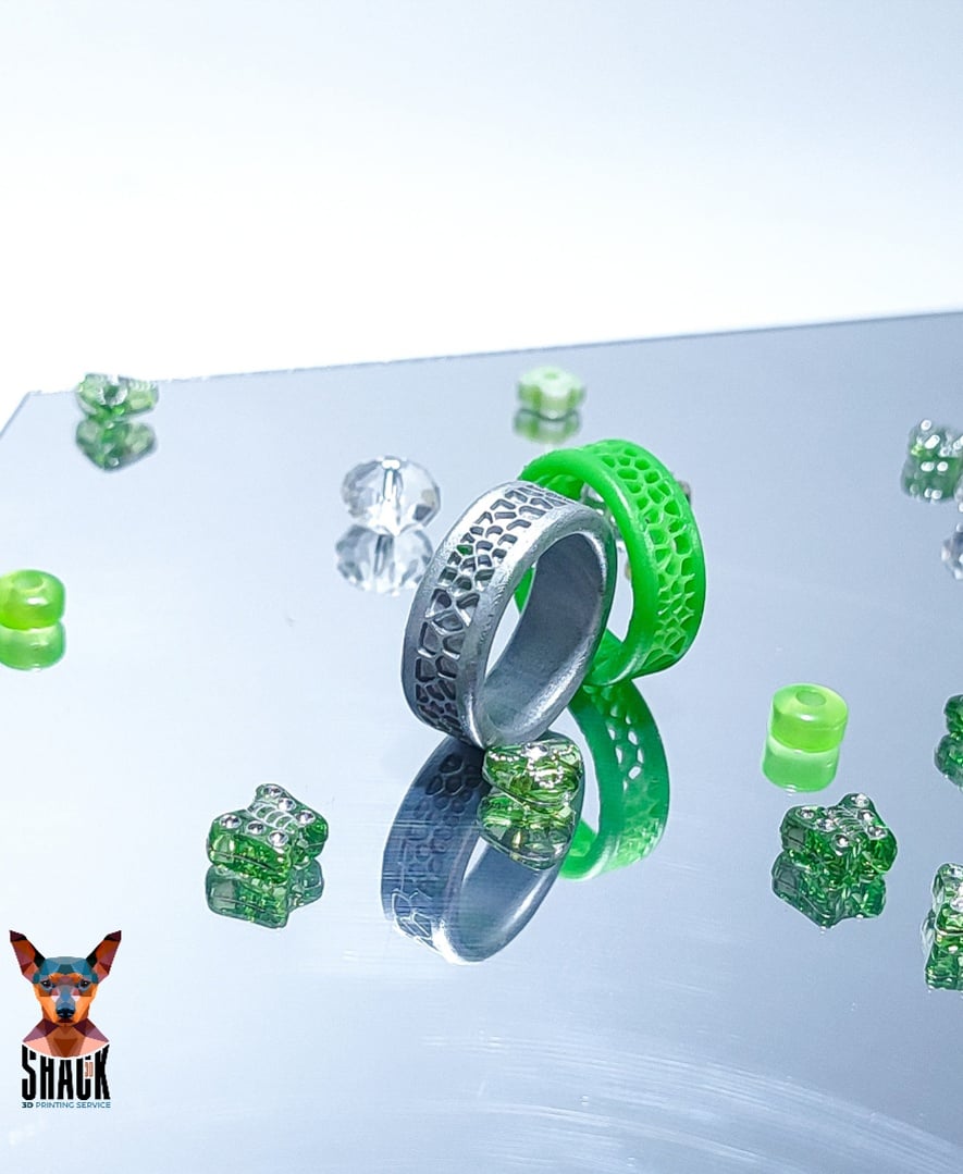 Voronoi Ring 3d model