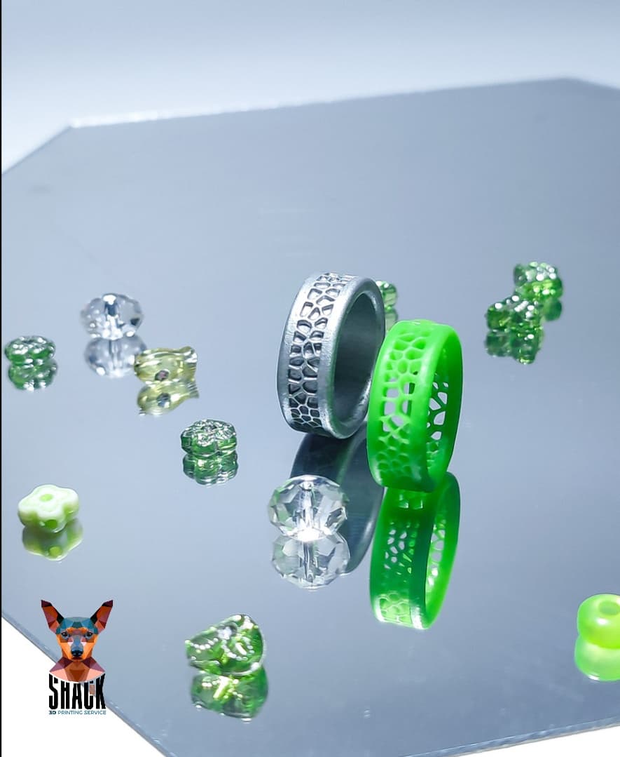 Voronoi Ring 3d model