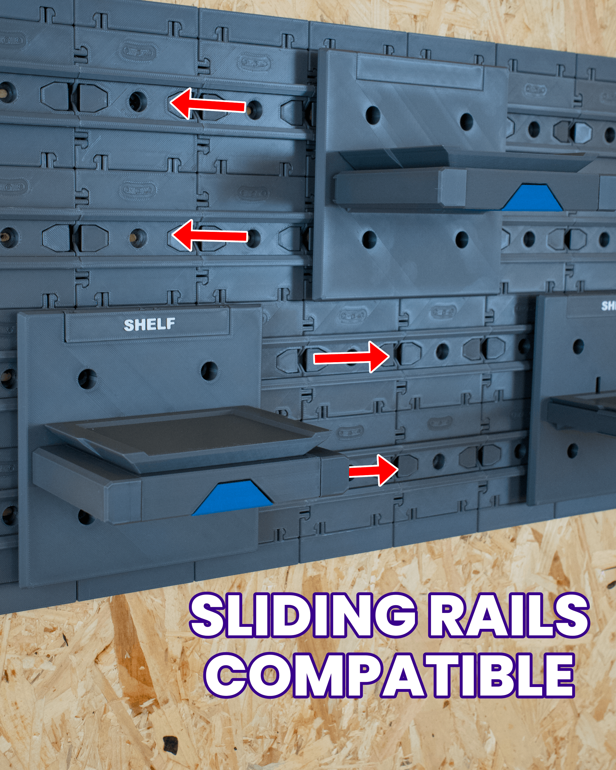 Extending Shelf - Cargo Attachment 3d model