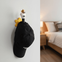 Mickey Mouse Middle Finger Wall Hook | Screw-Together Assembly | Cartoon Fan Art 3d model