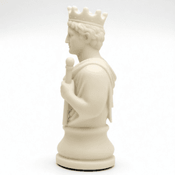 Classical Mythology Chess Set - Greco-Roman Sculpted Pieces 3d model