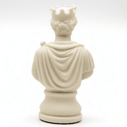 Classical Mythology Chess Set - Greco-Roman Sculpted Pieces 3d model